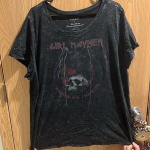 Girl mayhem shirt from torrid.
